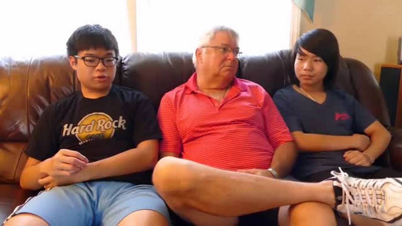 Walter Wysk Hosts Asian Exchange Students