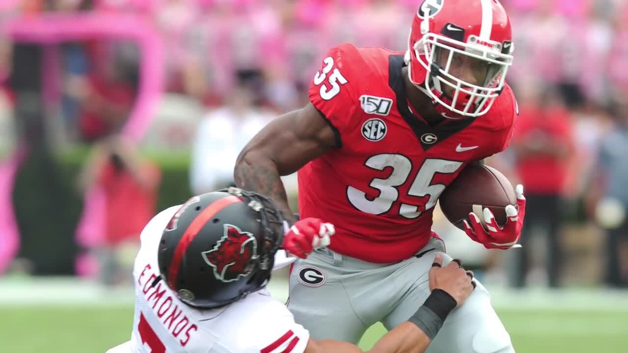 Our favorite photos from Georgia’s 55-0 win over Arkansas State