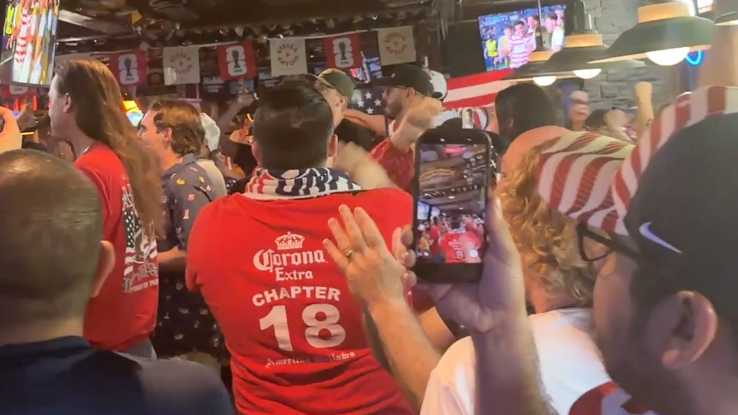 Spirits high at World Cup watch party as USMNT bests Bosnia and Herzegovina