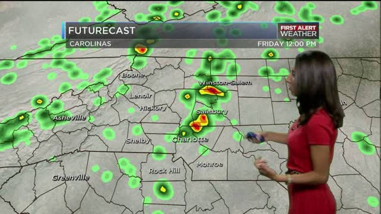 WBTV First Alert Weather forecast for 08.05.16