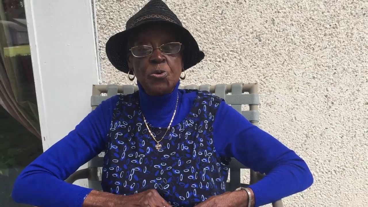 Hilton Head resident sings a spiritual gospel days before her 100th birthday