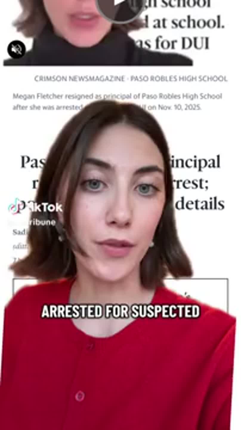 Paso Robles principal resigns after DUI arrest