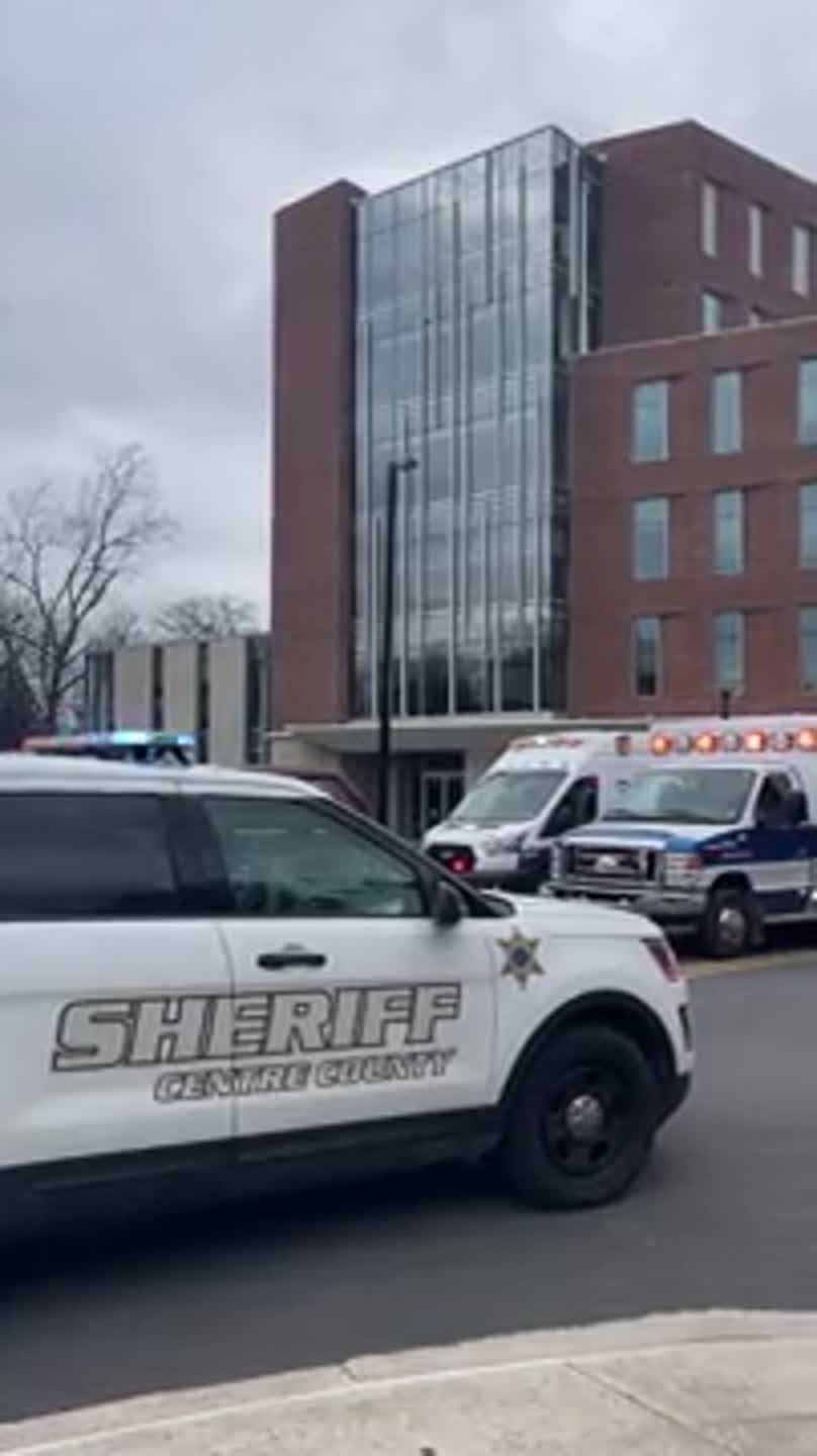 Emergency crews respond to incident at Penn State building