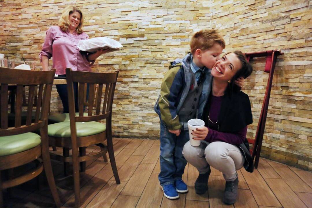 A horrible childhood. A daring escape from Ukraine. And now, a forever family.