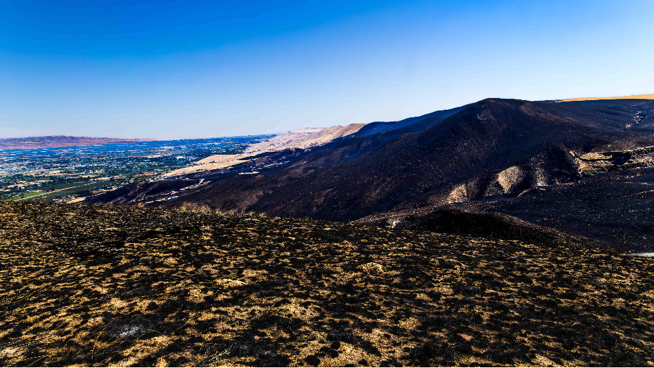 Wildfire west of Prosser forces evacuations and outages