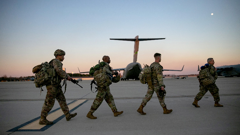 US deploying 2,000 troops from Fort Bragg's 82nd Airborne to Middle East