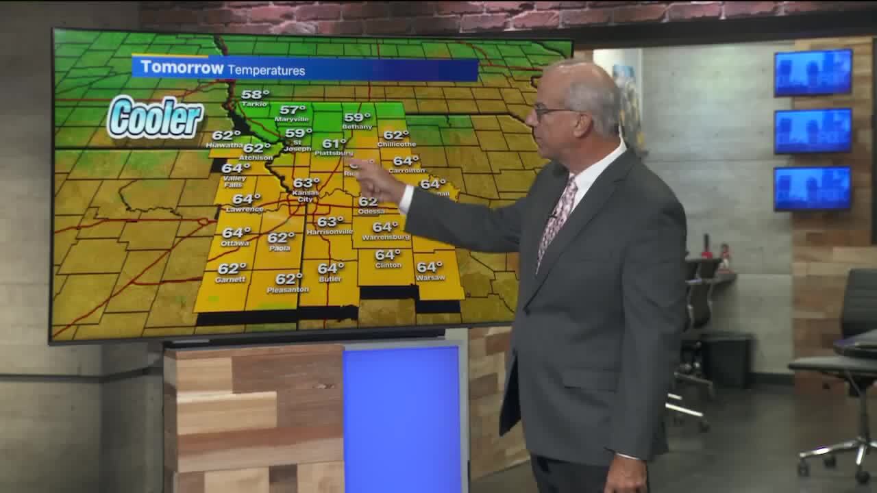 Cold front moving through Kansas City area Wednesday night | Kansas ...