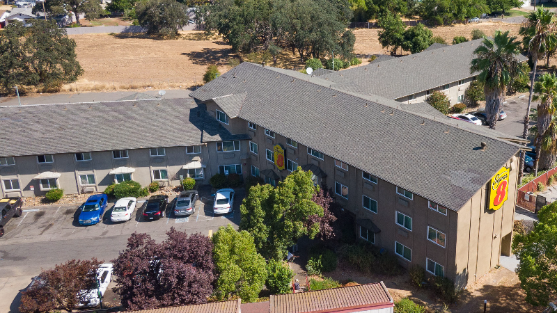 See drone video of Sacramento County motel that will be converted into housing for homeless