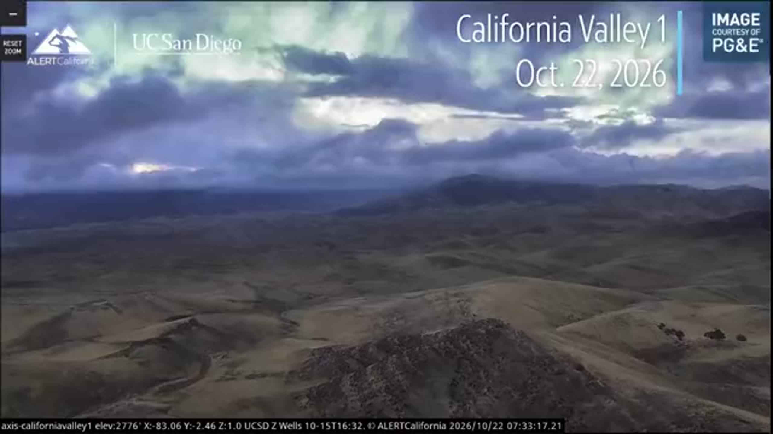 See a SLO County sunrise and six hours of storm in 33 seconds