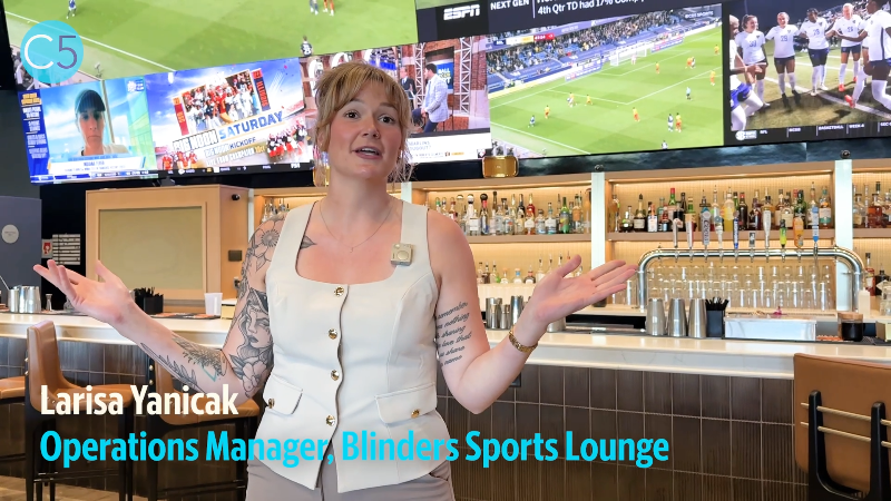 Video: CharlotteFive Readers’ Choice Best Sports Bar winner: Blinders Sports Lounge