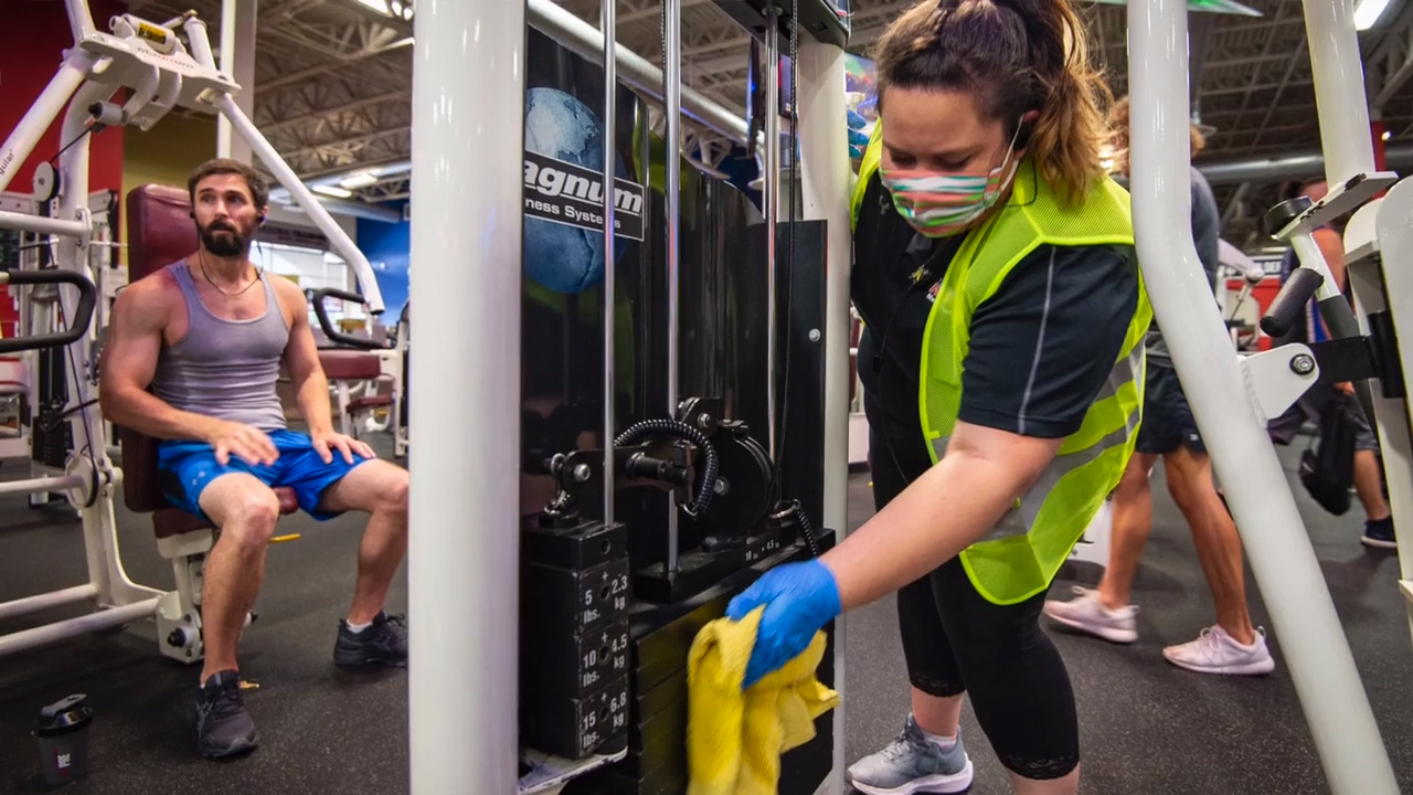 See what this Sacramento area gym is doing to keep members safe as it re-opens