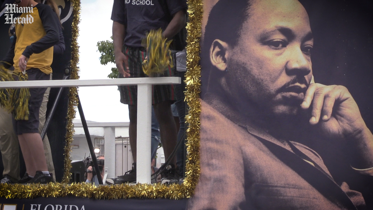 Residents of Miami remember and honor civil rights leader Martin Luther King Jr.