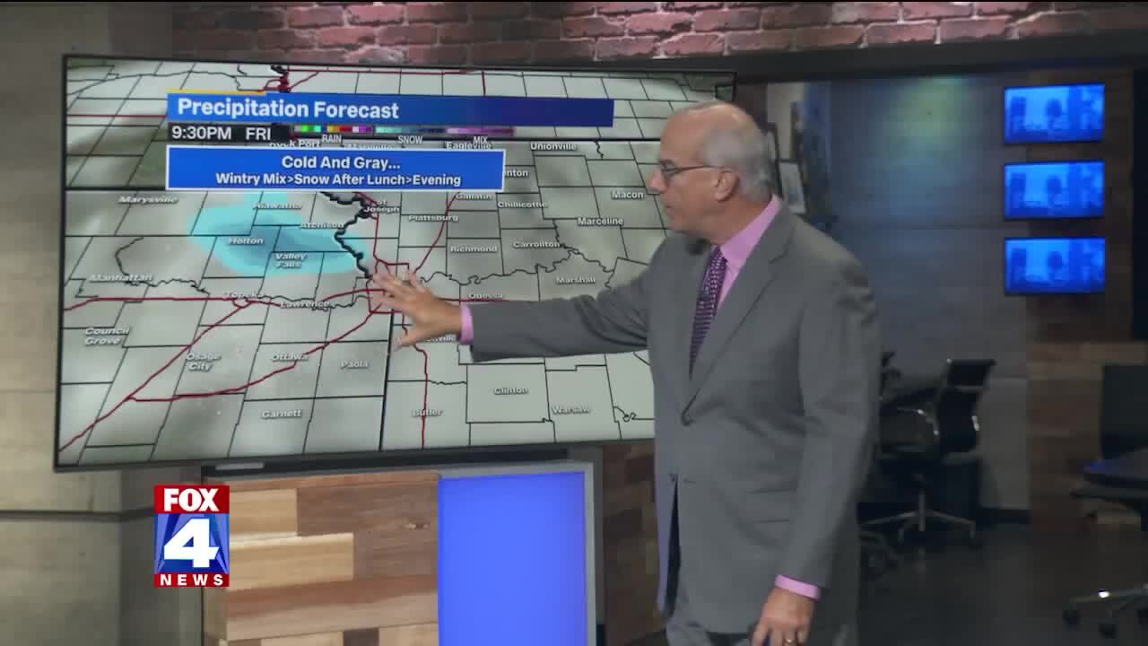 Mix of snow, rain possible Friday afternoon in KC area (Video) | Kansas ...