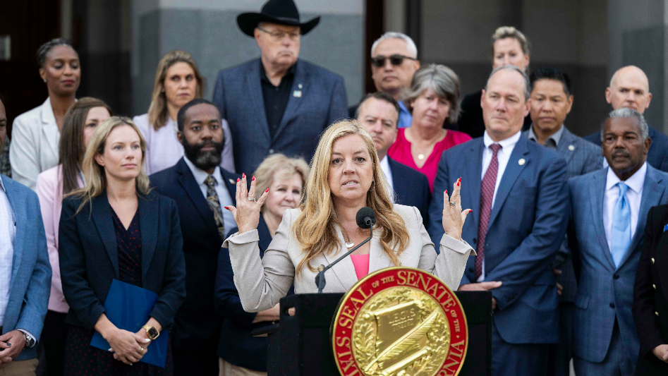 Hear state Sen. Angelique Ashby discuss pause on her homelessness bill