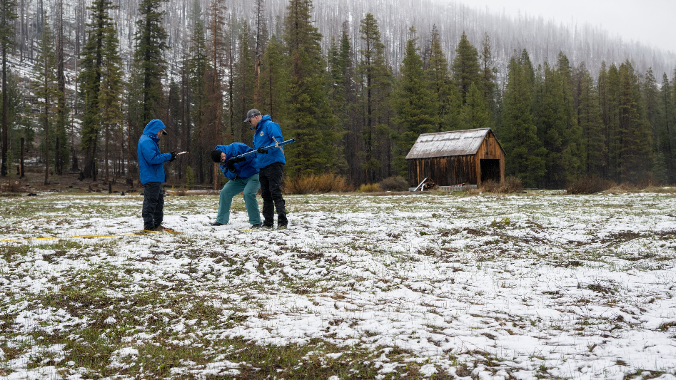 See what record March heat did to California snowpack as April survey shows