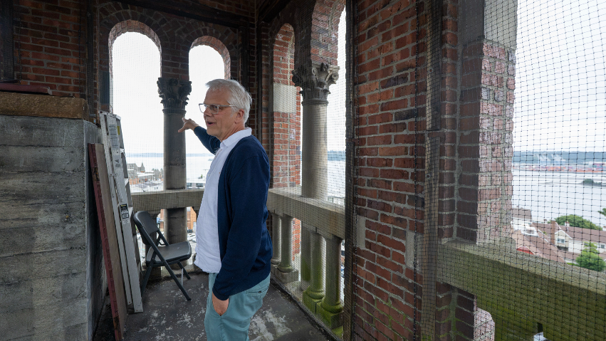 Inside Tacoma’s First Presbyterian tower, pastor reflects on landmark’s history