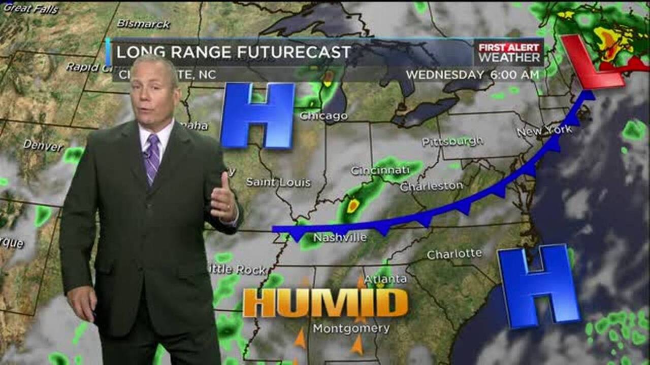 WBTV First Alert Weather forecast for 08.17.16