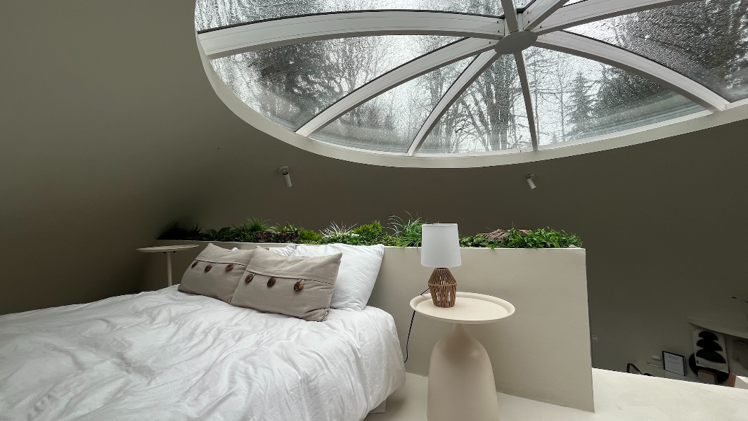 Take a look inside Whatcom County's Skyview Dome Airbnb in Glacier