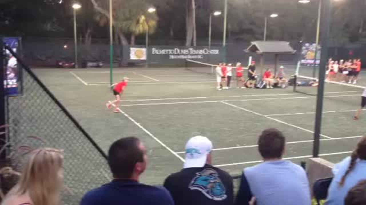 Video: A glimpse at USTA Tennis On Campus at Palmetto Dunes, Pt. II
