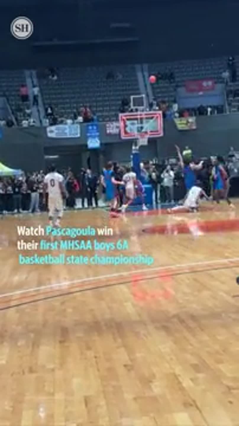 Watch Pascagoula win its first-ever state basketball title