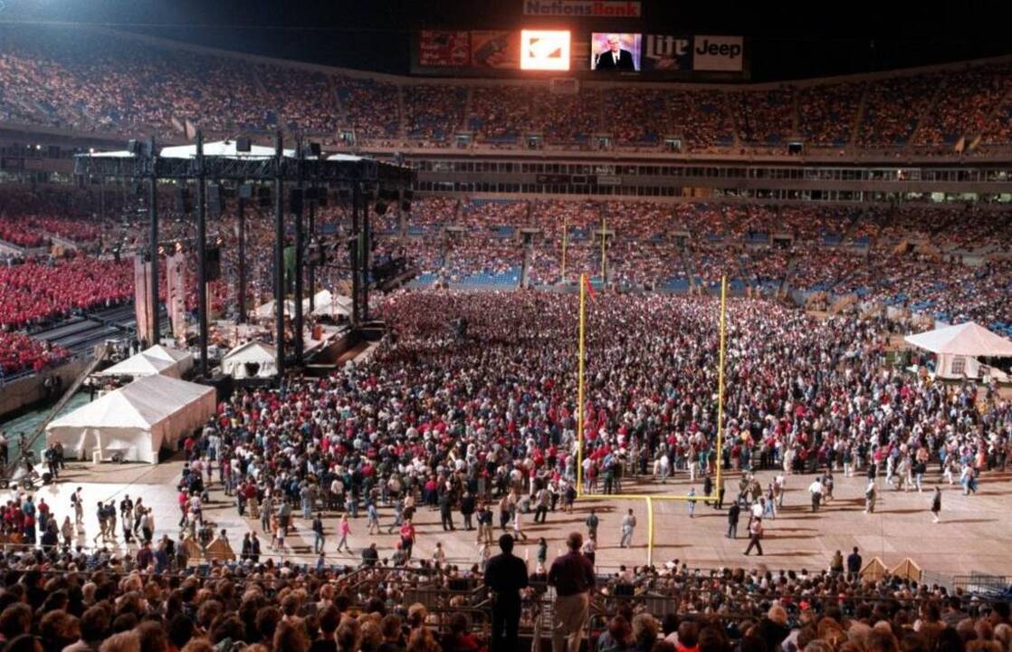 Billy Graham held crusades in more than 250 cities. Here’s where they were.