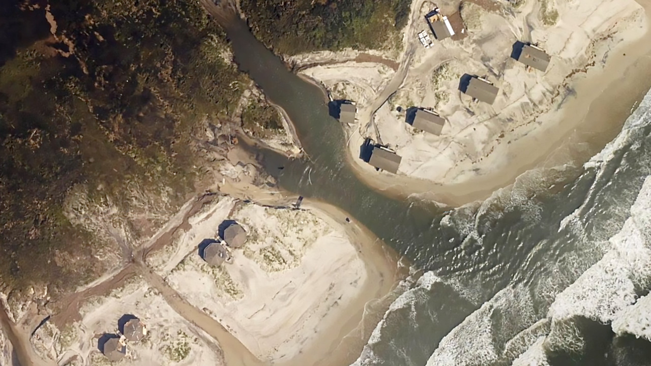 Hurricane Dorian reshaped Cape Lookout with 54 new inlets, causing damage and closures