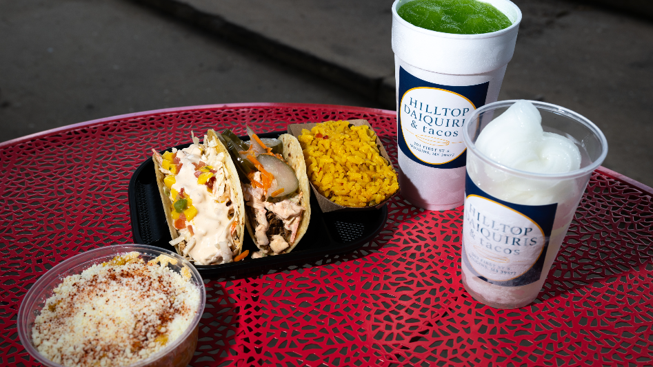 Come with us as we check out Hilltop Daiquiris & Tacos in Wiggins