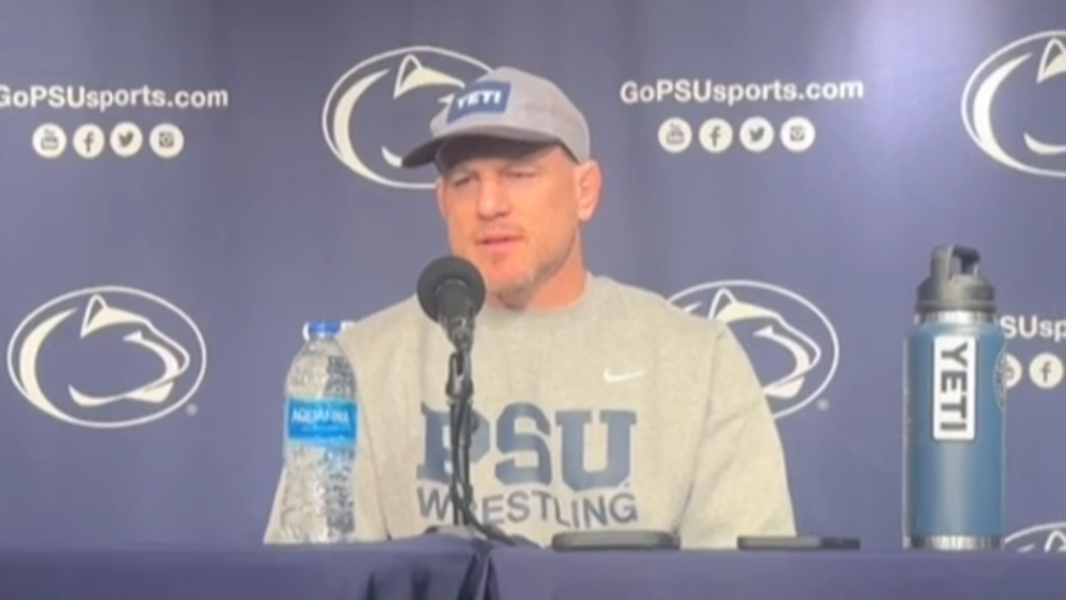 PSU coach Sanderson talks about younger wrestlers going to NCAA tournament