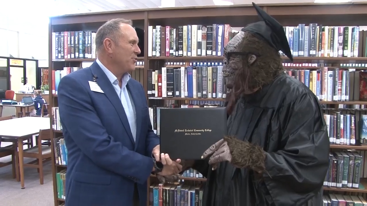 North Carolina college reveals Big Foot connection ahead of festival in humorous video