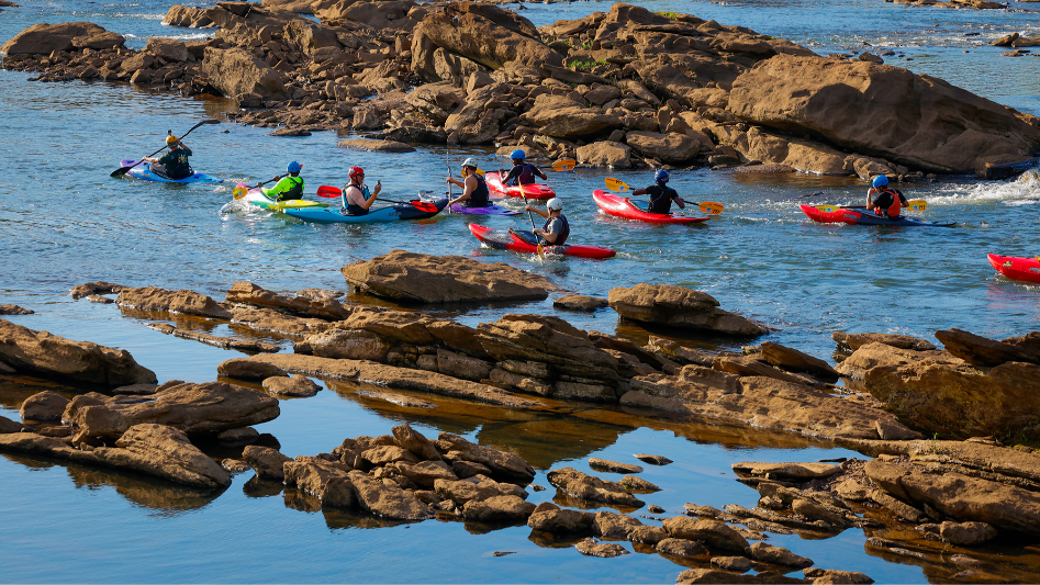 Whitewater Express teaches high school students essentials of kayaking, river safety