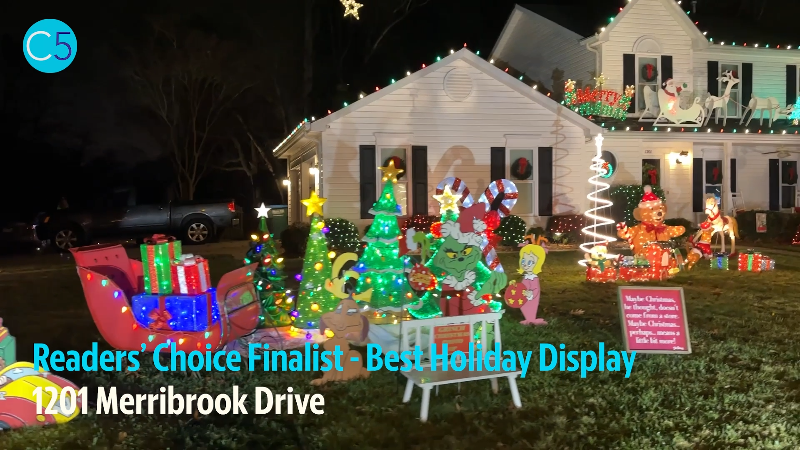 Video: 2024 best holiday display runner-up, 1201 Merribrook Drive
