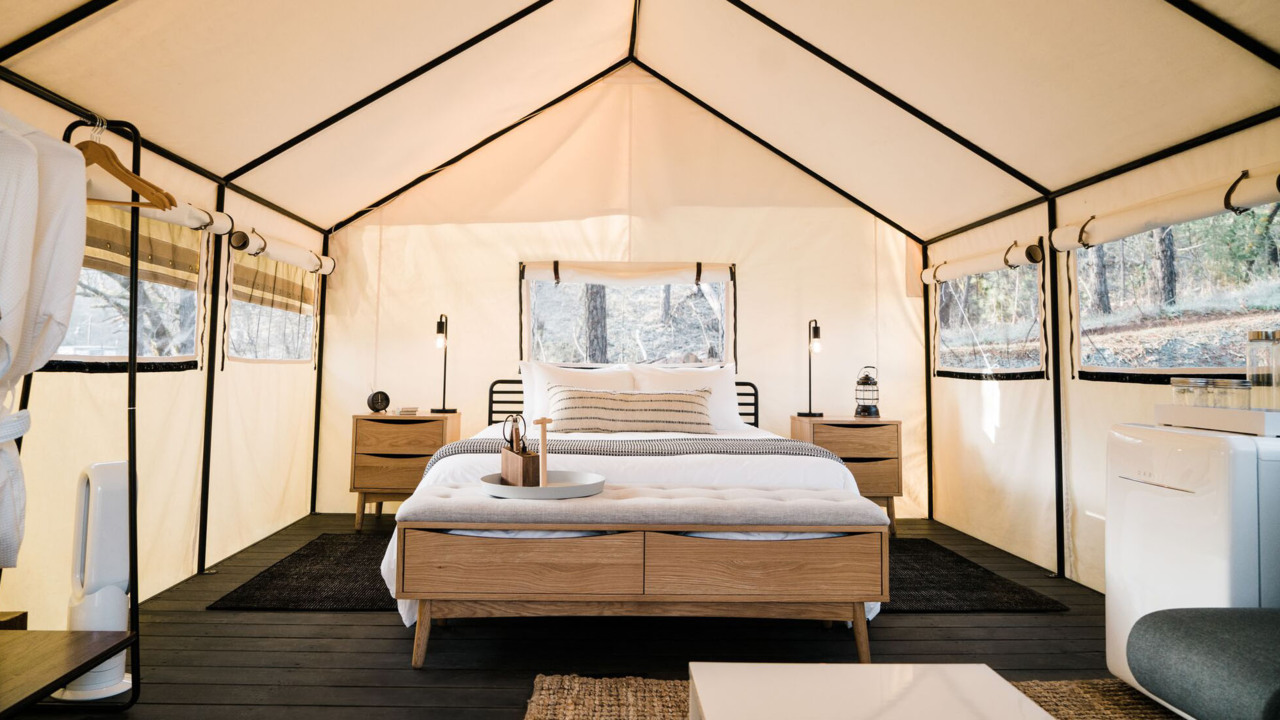 See some of the best Yosemite area glamping spots