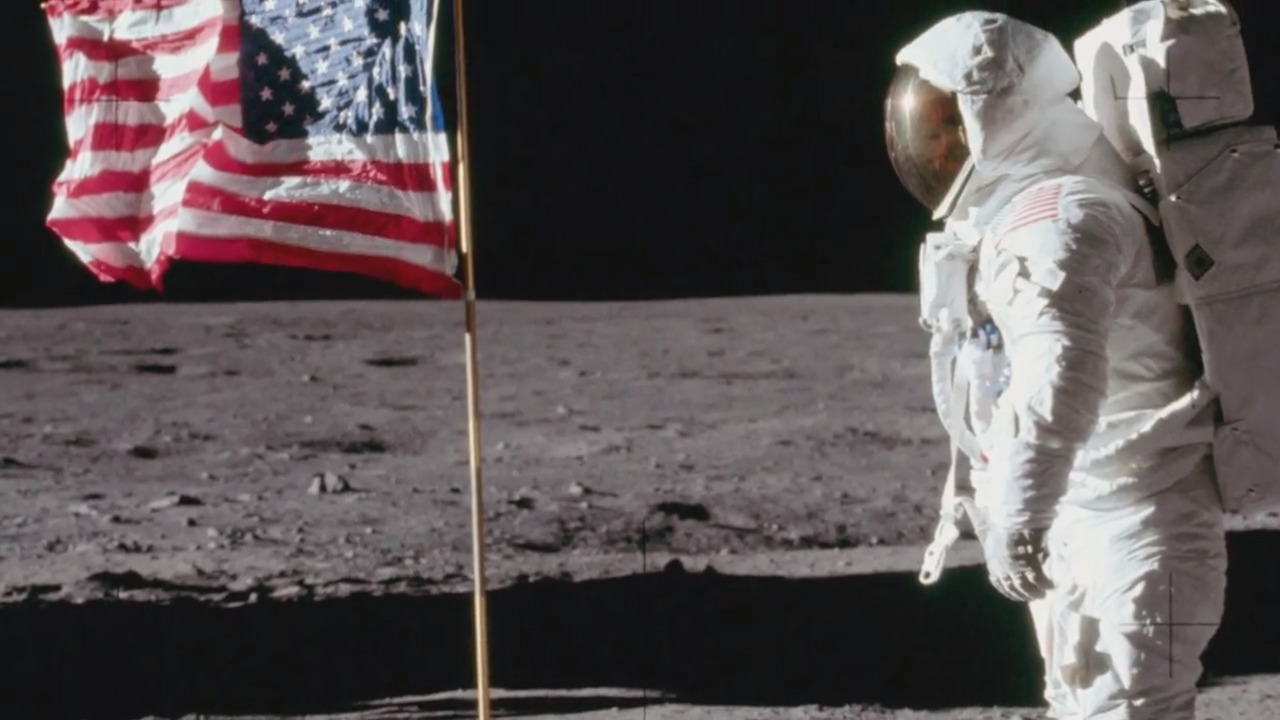 NASA celebrates the Apollo Moon mission’s ‘giant leap for mankind’