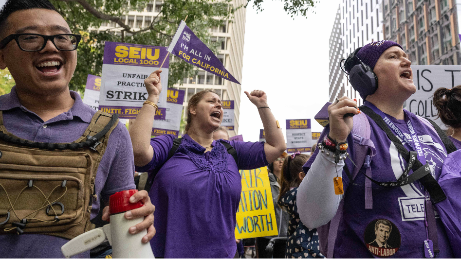 See California state workers participate in largest strike in state history
