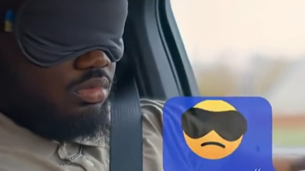 You wouldn't drive blindfolded, would you? Put the phone down and just drive