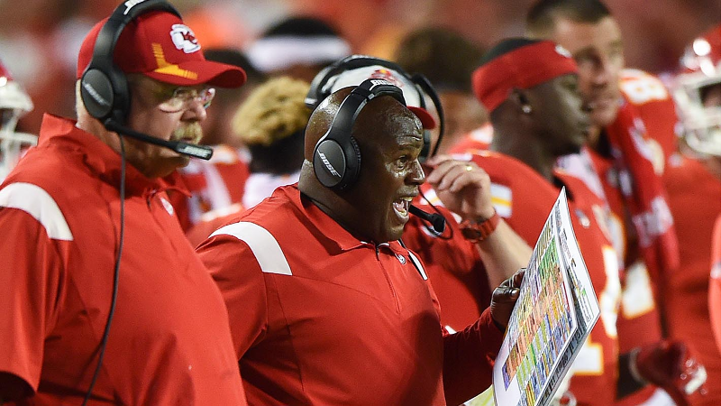 Chiefs players on former coordinator Eric Bieniemy
