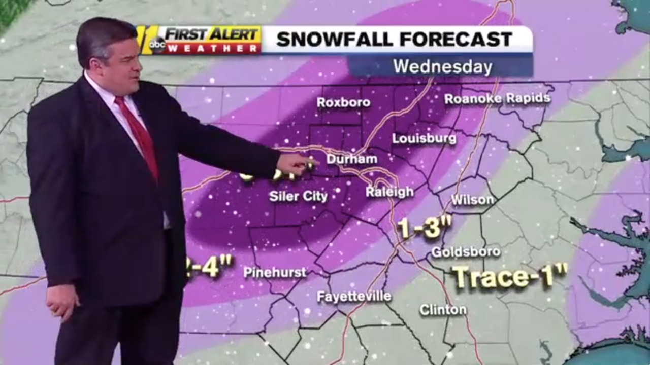 How much snow will we get today? (Video) | Raleigh News & Observer