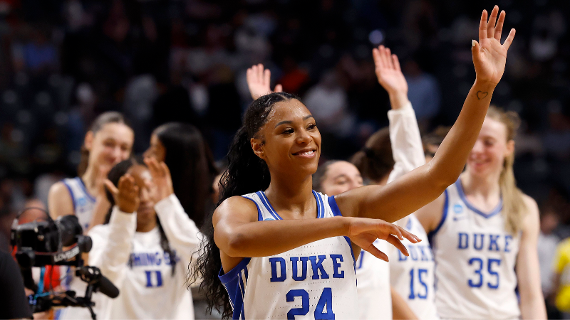 Photos: Rivals Duke and North Carolina battle in NCAA Women’s Sweet 16 action