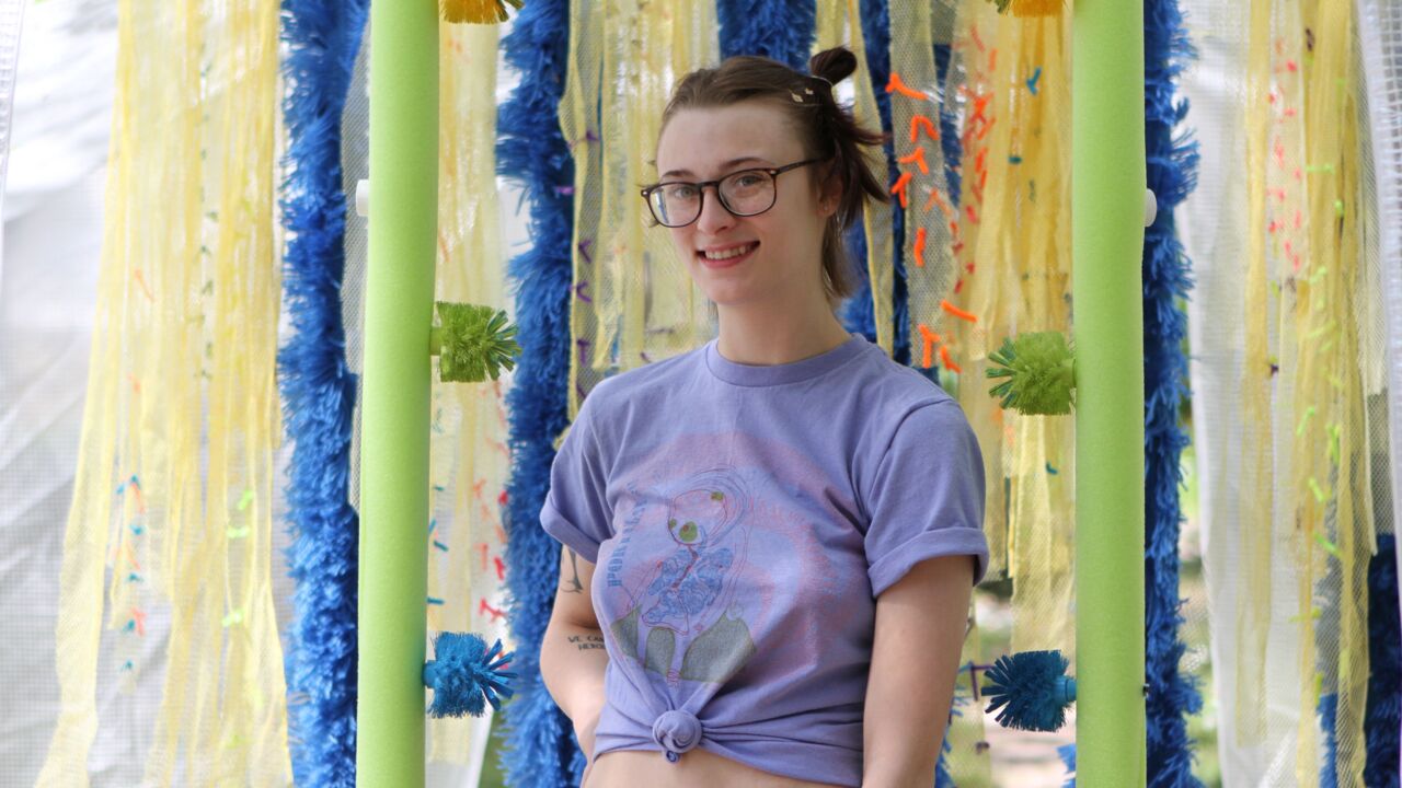 Wichita artist has created a ‘human car wash’ for people to walk through