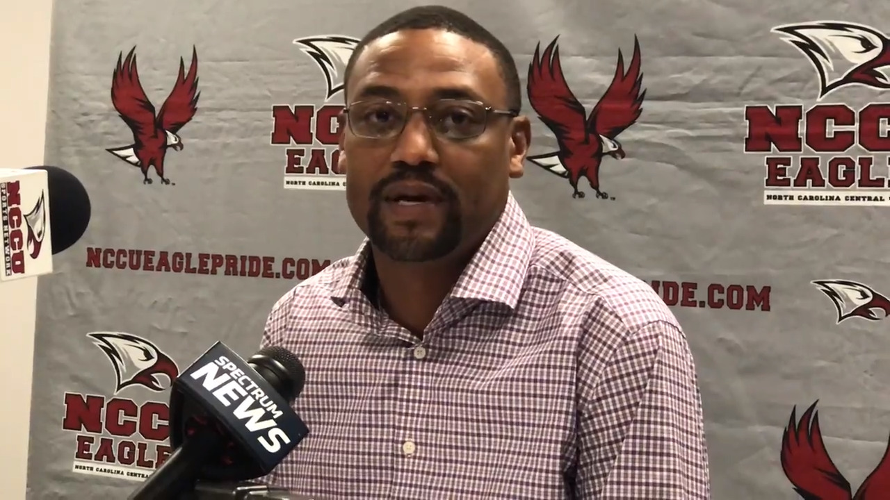 NCCU head coach Trei Oliver talks run game heading into BCU showdown.