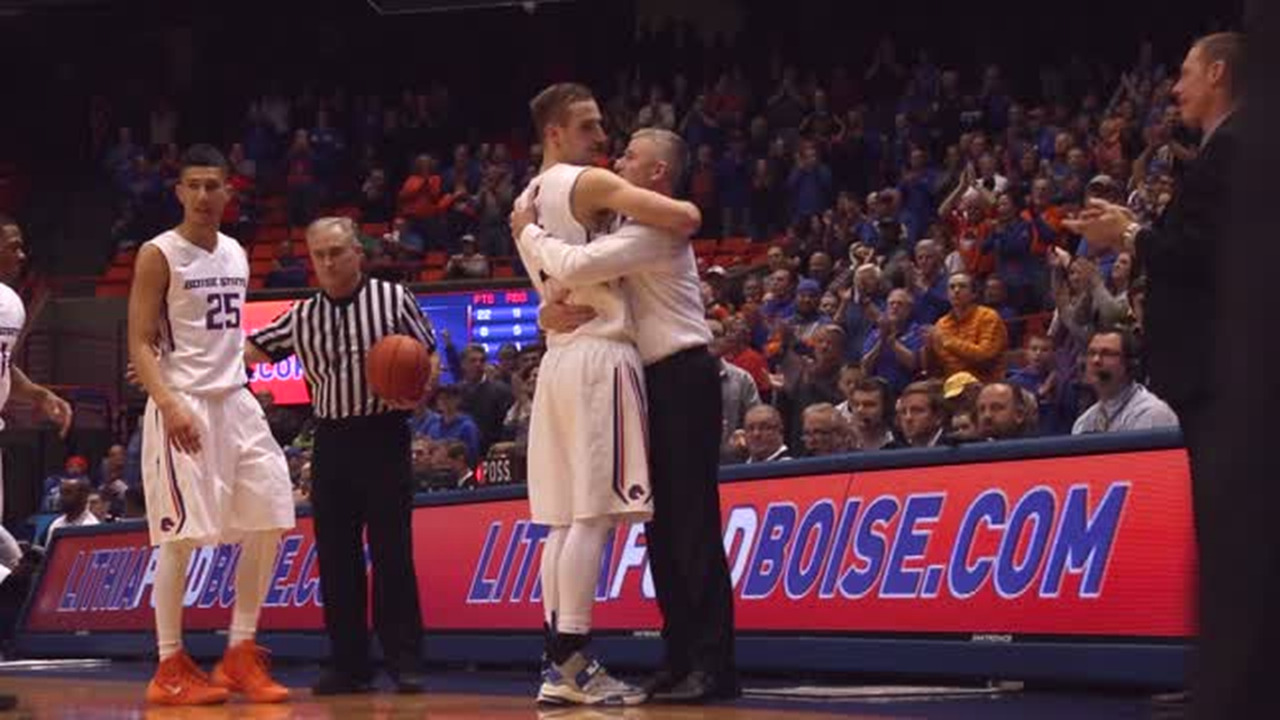 Boise State Basketball Senior Night