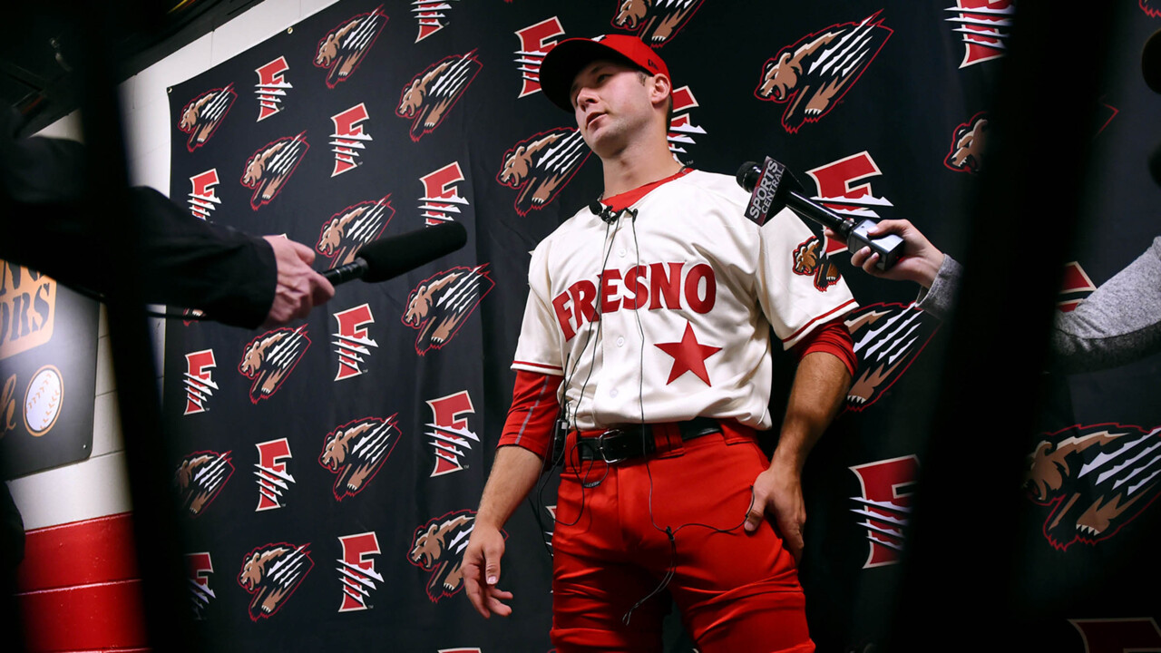 About those red pants: Meet  Fresno Grizzlies infielder Carter Kieboom