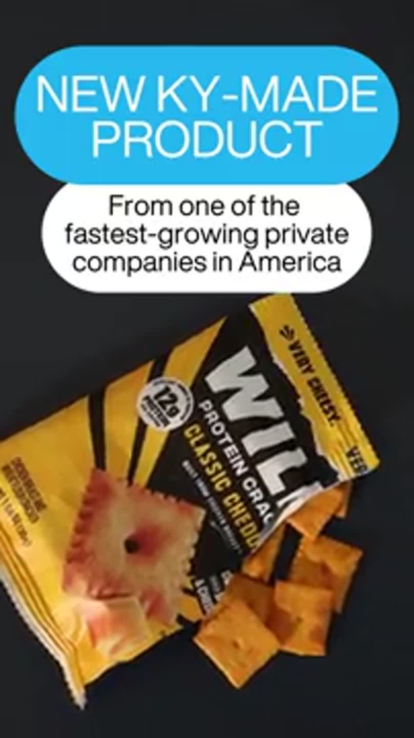 Why this new Kentucky-made cracker is produced with chicken breast
