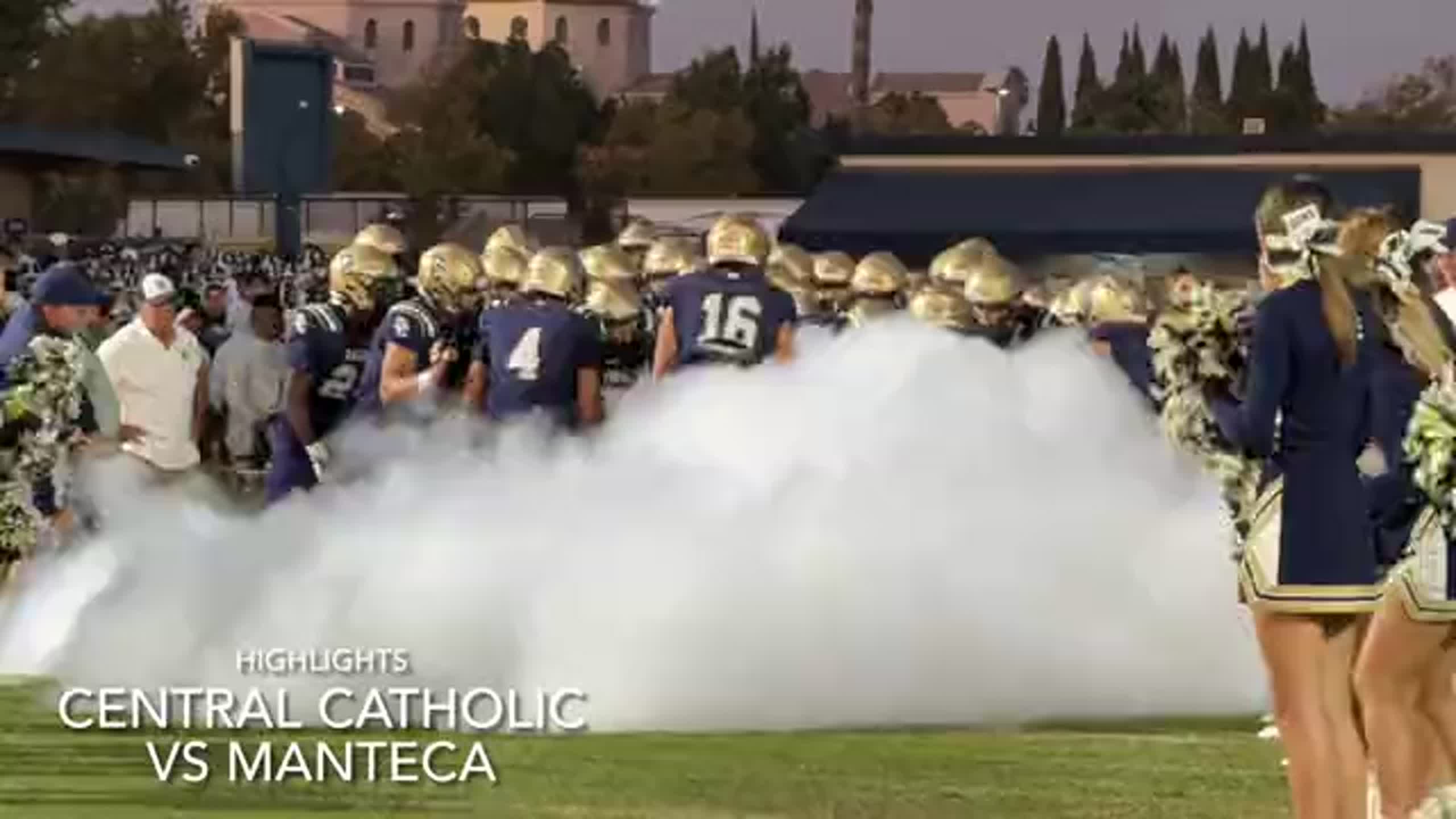 Watch highlights of Manteca’s win over Central Catholic