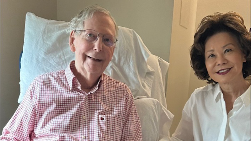 Sen. Mitch McConnell releases first comprehensive statement on his health after hospitalization