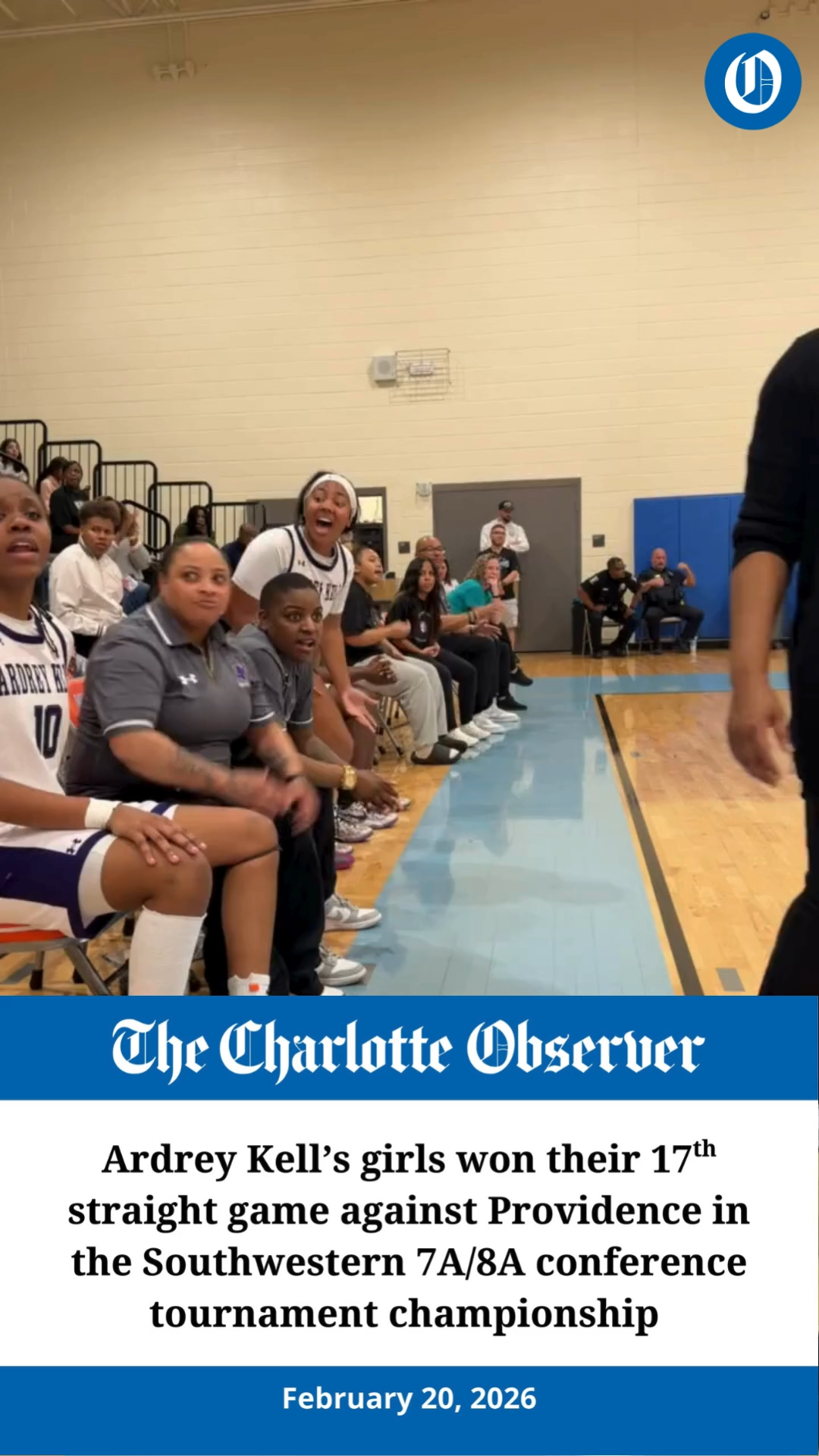 WATCH: Ardrey Kell girls celebrate winning the tournament championship