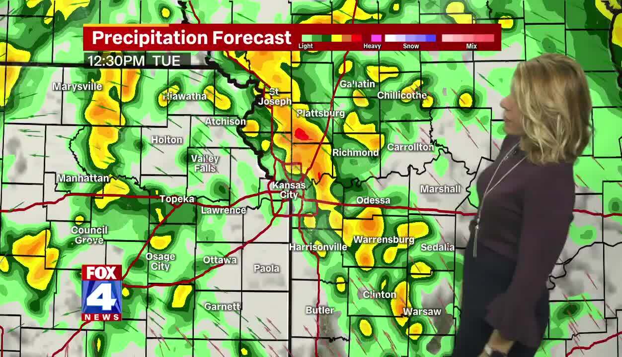 Strong to severe storms could bring large hail, strong winds and maybe ...