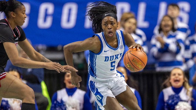 Photos: Duke women advance to ACC Tournament semifinals, with win over Louisville