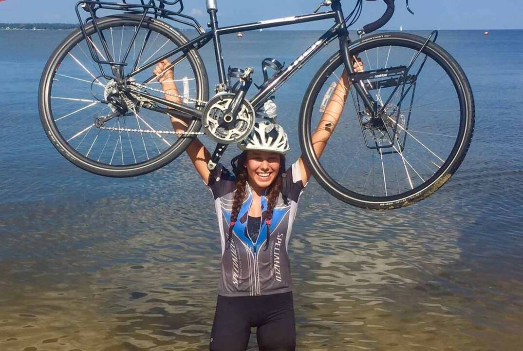17-year-old spent summer biking from Oregon to Virginia