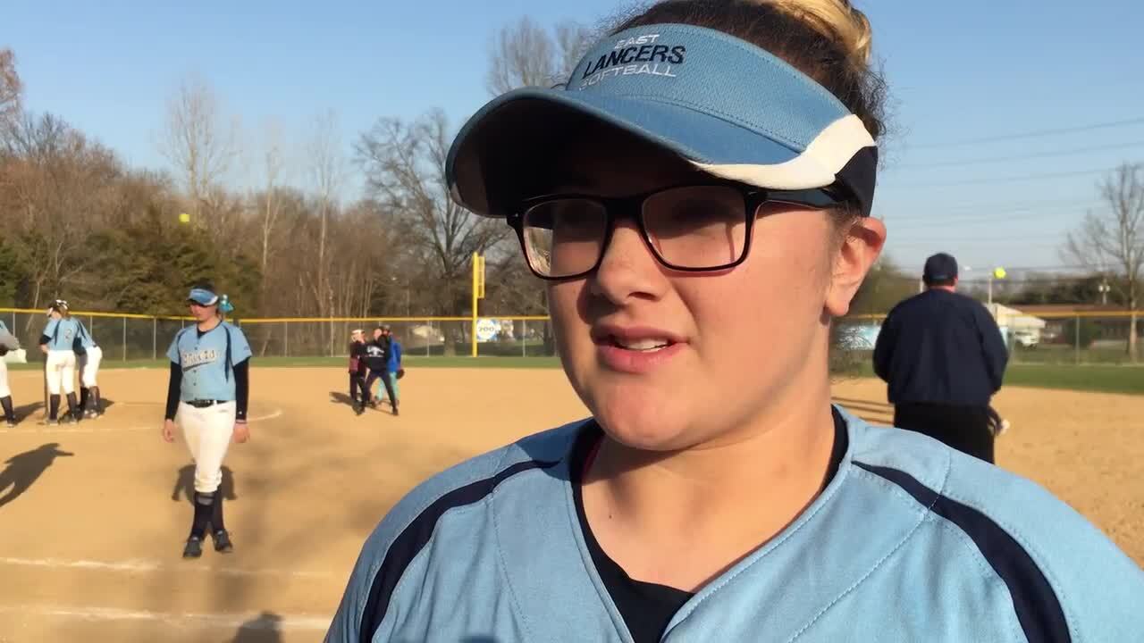 Belleville East's Alyssa Krausz on her improvement at the plate